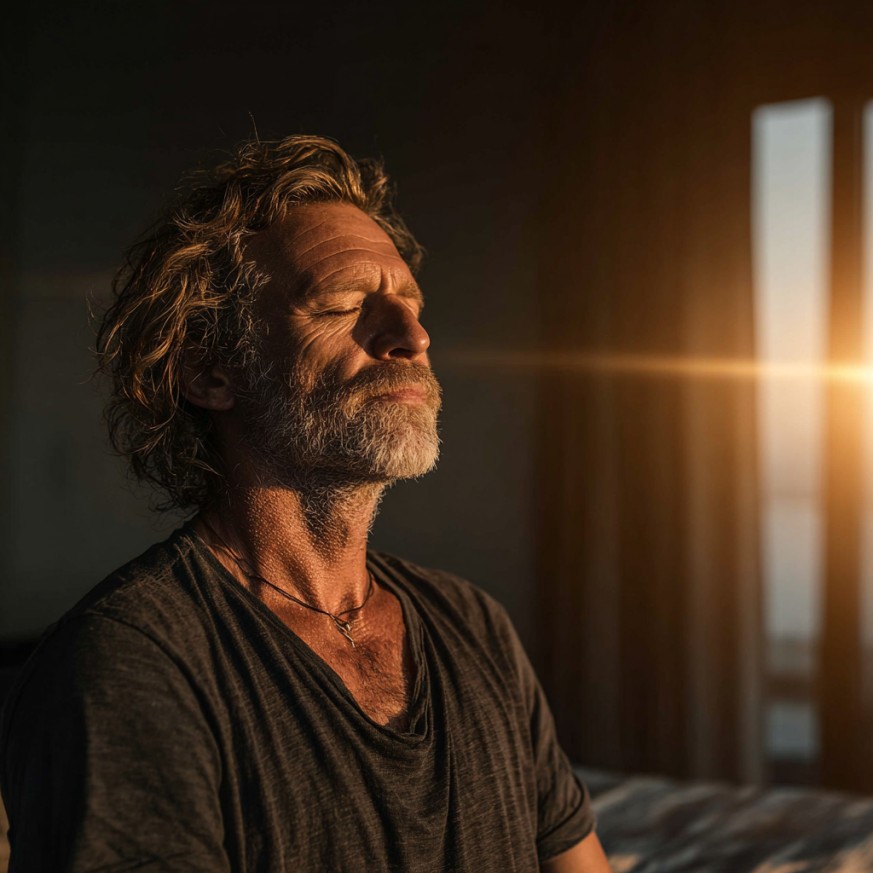 Чоловік в тренажерному залі